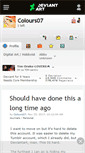 Mobile Screenshot of colours07.deviantart.com
