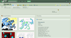 Desktop Screenshot of fishmaster34.deviantart.com