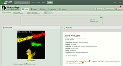 Desktop Screenshot of pikachu-rage.deviantart.com