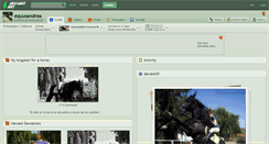 Desktop Screenshot of equusandrea.deviantart.com