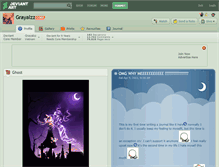 Tablet Screenshot of grayalzz.deviantart.com