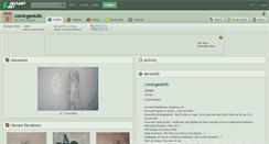 Desktop Screenshot of comicgeek86.deviantart.com