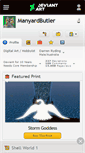 Mobile Screenshot of manyardbutler.deviantart.com