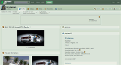 Desktop Screenshot of krysiaman.deviantart.com