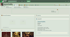 Desktop Screenshot of general-buddha.deviantart.com
