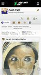 Mobile Screenshot of dust-trail.deviantart.com