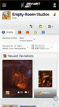 Mobile Screenshot of empty-room-studios.deviantart.com