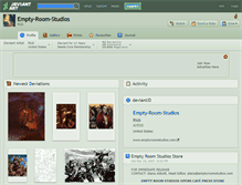 Tablet Screenshot of empty-room-studios.deviantart.com