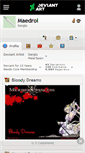 Mobile Screenshot of maedrol.deviantart.com