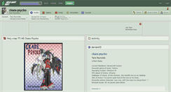 Desktop Screenshot of ckaos-psycko.deviantart.com