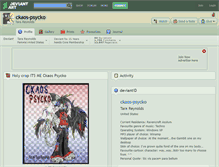 Tablet Screenshot of ckaos-psycko.deviantart.com