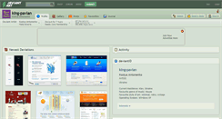 Desktop Screenshot of king-pavian.deviantart.com