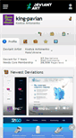 Mobile Screenshot of king-pavian.deviantart.com