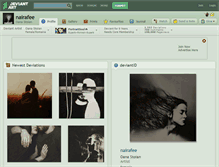 Tablet Screenshot of nairafee.deviantart.com