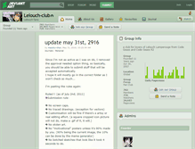 Tablet Screenshot of lelouch-club.deviantart.com