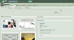 Desktop Screenshot of glampunk.deviantart.com