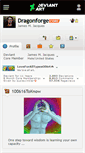 Mobile Screenshot of dragonforge.deviantart.com
