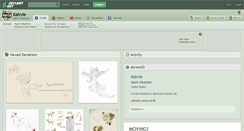 Desktop Screenshot of kahvie.deviantart.com