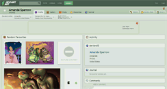 Desktop Screenshot of amanda-sparrow.deviantart.com