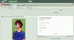 Desktop Screenshot of katandbeth.deviantart.com