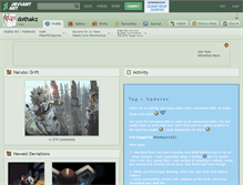 Tablet Screenshot of dothakz.deviantart.com