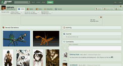 Desktop Screenshot of cptrunx.deviantart.com