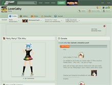 Tablet Screenshot of lovercathy.deviantart.com