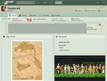Tablet Screenshot of gorean-art.deviantart.com