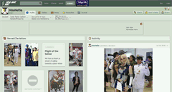 Desktop Screenshot of missnellie.deviantart.com