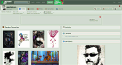Desktop Screenshot of alanfalcon.deviantart.com