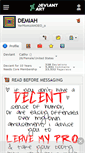 Mobile Screenshot of demiah.deviantart.com