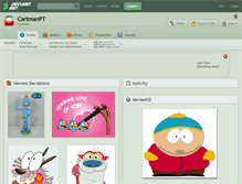 Tablet Screenshot of cartmanpt.deviantart.com