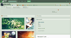 Desktop Screenshot of killer-muffin.deviantart.com