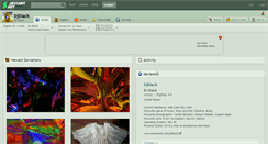 Desktop Screenshot of bjblack.deviantart.com