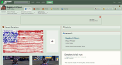 Desktop Screenshot of bugsley-x-clown.deviantart.com