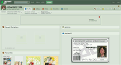 Desktop Screenshot of j-char06121986.deviantart.com