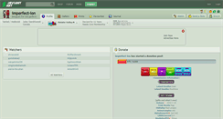 Desktop Screenshot of imperfect-ion.deviantart.com