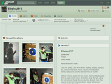 Tablet Screenshot of ethelwulf15.deviantart.com