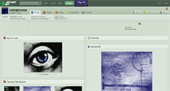 Desktop Screenshot of midnightxstar.deviantart.com