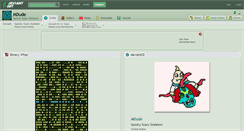 Desktop Screenshot of mdude.deviantart.com