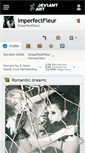 Mobile Screenshot of imperfectfleur.deviantart.com