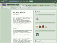 Tablet Screenshot of pokemon4eternity.deviantart.com