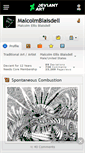 Mobile Screenshot of malcolmblaisdell.deviantart.com