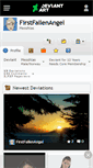 Mobile Screenshot of firstfallenangel.deviantart.com