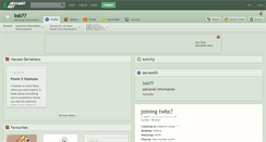 Desktop Screenshot of bsb77.deviantart.com