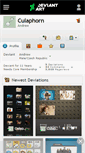 Mobile Screenshot of culaphorn.deviantart.com
