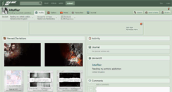 Desktop Screenshot of kiteflier.deviantart.com