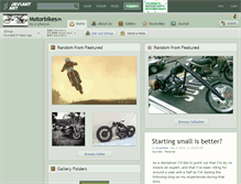 Tablet Screenshot of motorbikes.deviantart.com