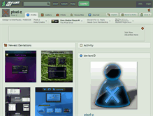 Tablet Screenshot of pixel-z.deviantart.com