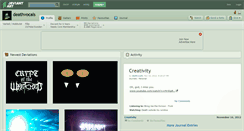 Desktop Screenshot of deathvocals.deviantart.com
